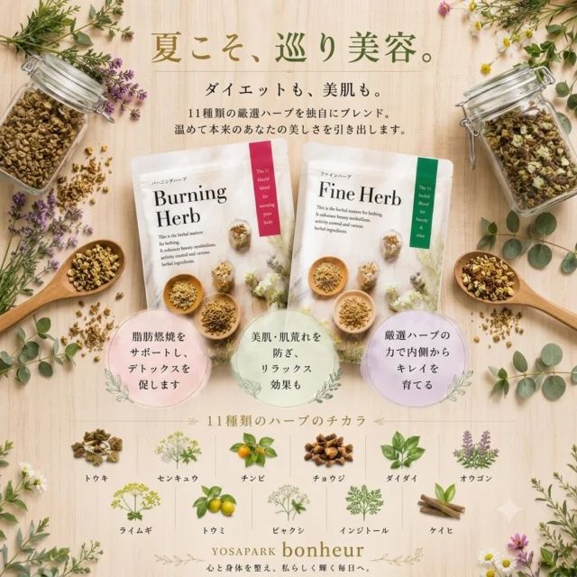 YOSA PARK bonheur｜進化系ハーブ蒸し「ルルオン」｜福岡県北九州市